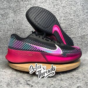 Nike Court Air Zoom Vapor 11 HC Tennis Size 8.5 Women Fireberry FD6694-001
